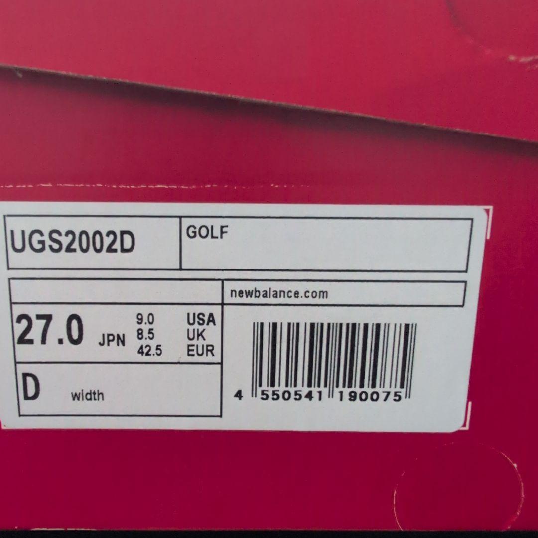 92 New Balance UGS2002D ゴルフシューズ 27.0cm