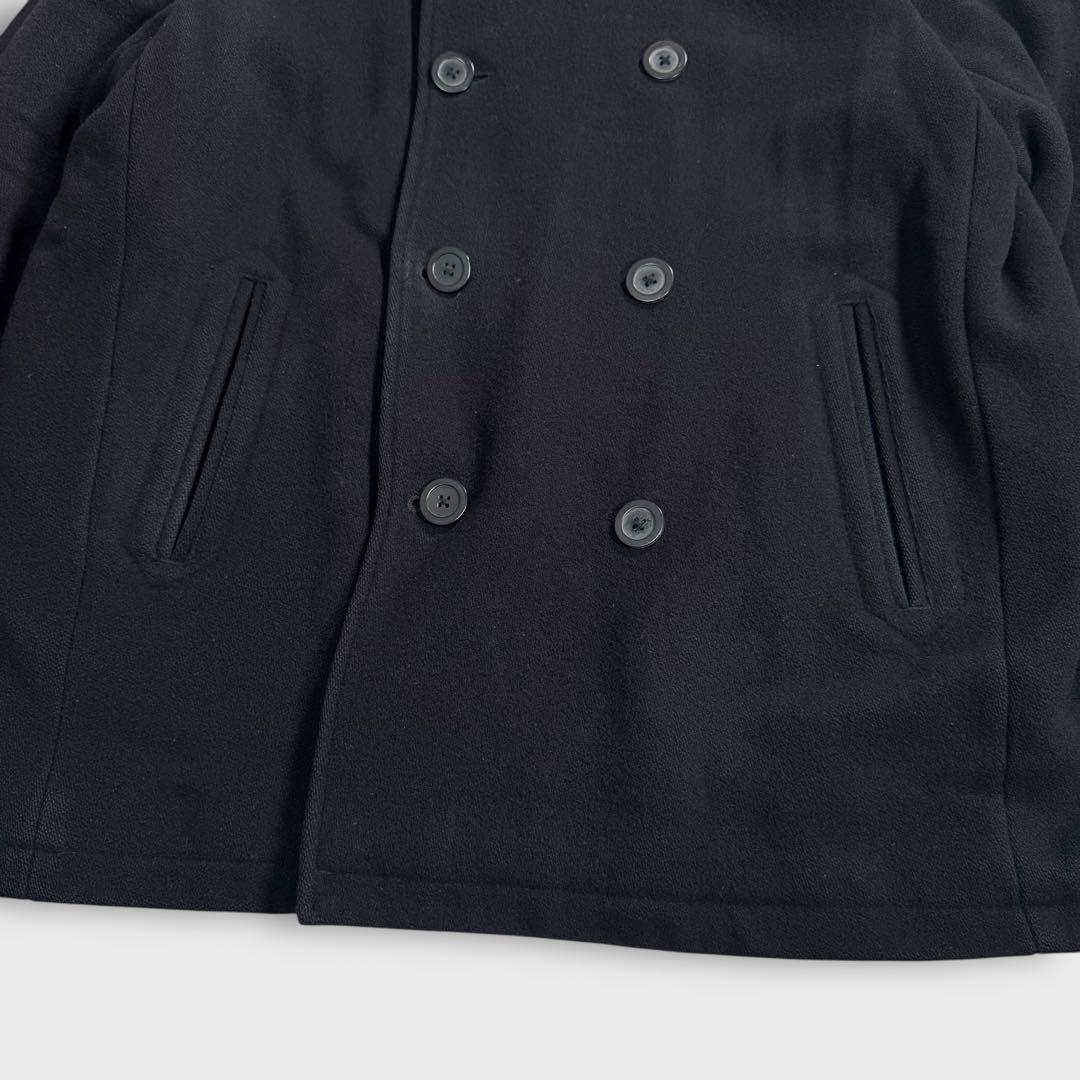 90's XL エルエルビーン シンサレート キルティング ピーコート ネイビー