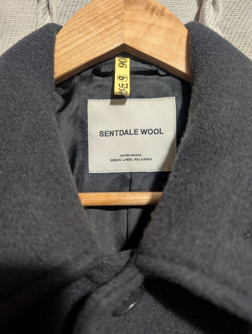 SENTDALE WOOL カバーオール 大山シュン ダークグレー S