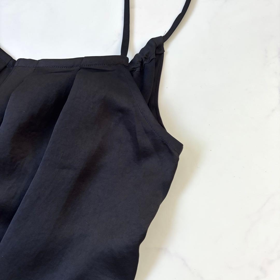 【完売品 近年モデル】カレンソロジー サテンタックサロペットパンツ 22年モデル