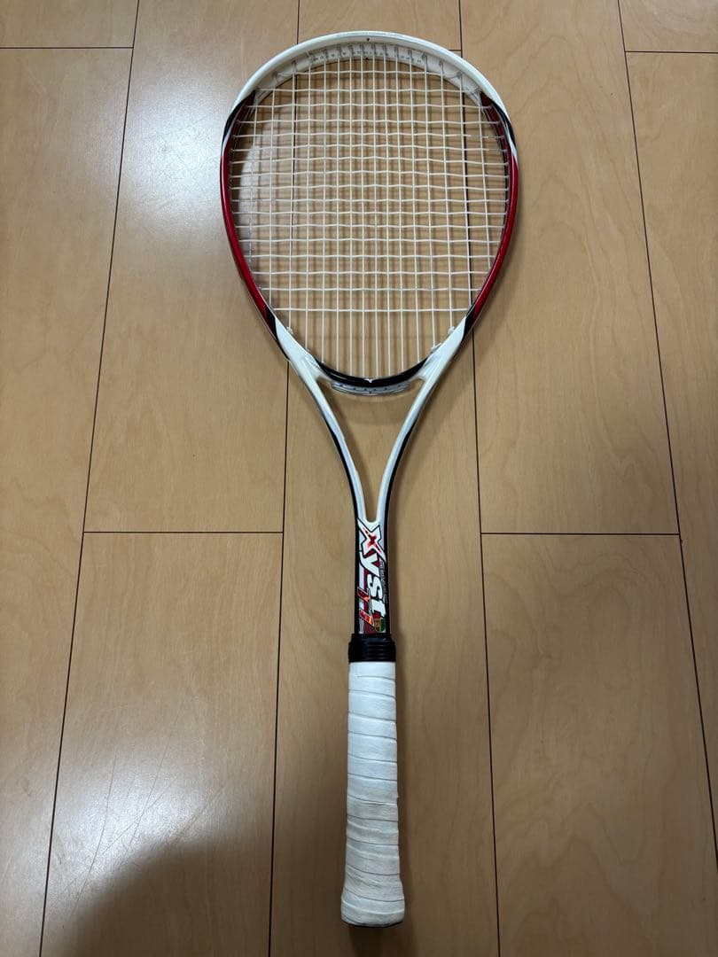 Xyst T1 テニスラケット ホワイト/レッド