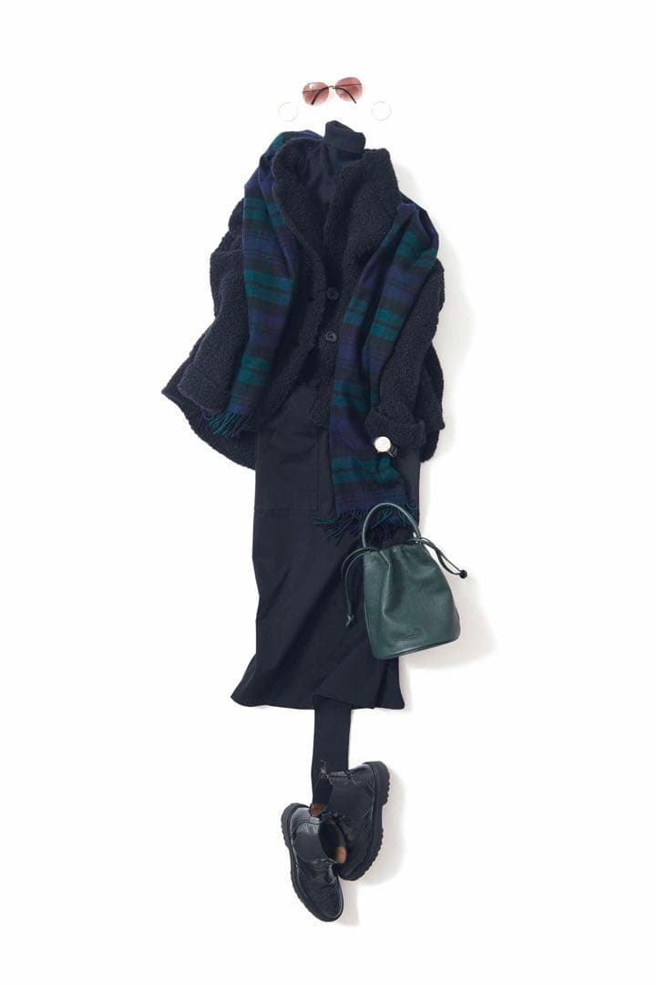 菊池京子 K.K closetブークレーピーコート ロベルト・コリーナ