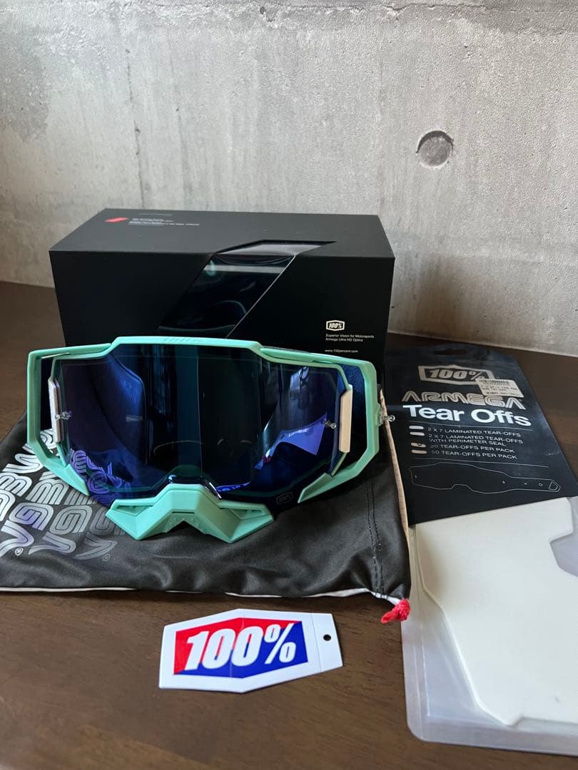 100% ARMEGA (ゴーグルティアオフレンズセット)