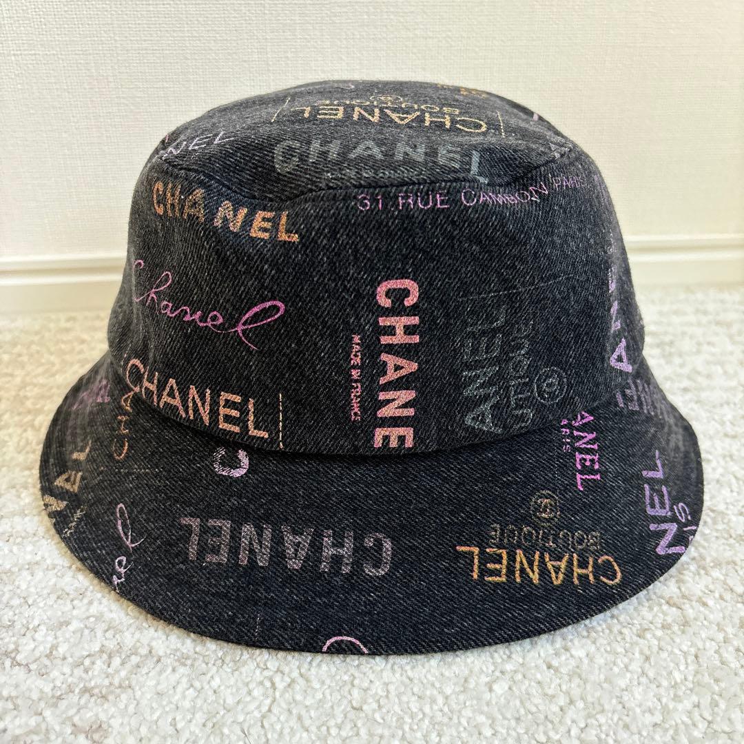 【美品】シャネル ♡ バケットハット・デニムクラッシャーハット