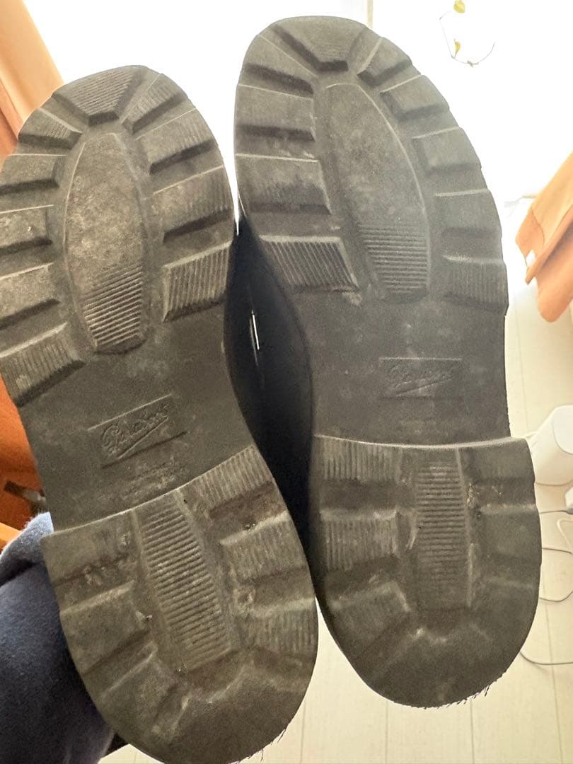 paraboot ランス　uk8 ブラック