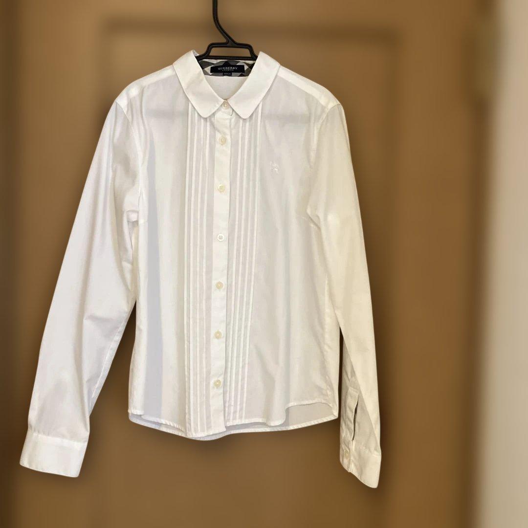 BURBERRY 中受　女児　ネイビー スーツ・ブレザー ・ブラウスセット