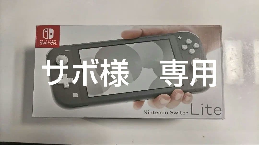 Nintendo switch Lite　グレー