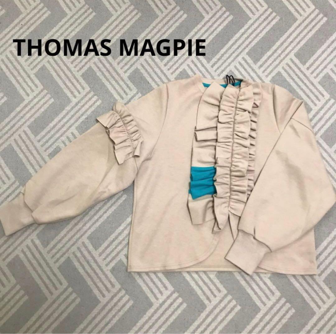 THOMAS MAGPIE トーマスマグパイ　フリル　スウェット