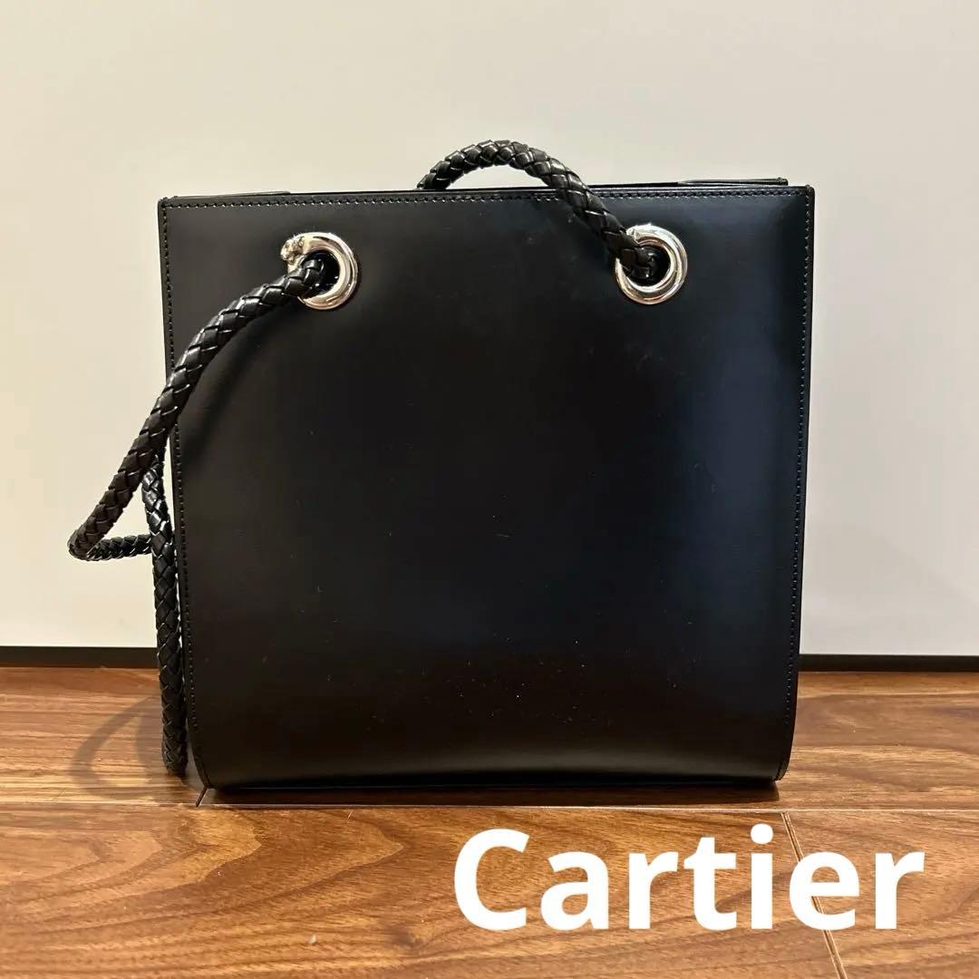 Cartier カルティエ パンテール トートバッグ　ブラック