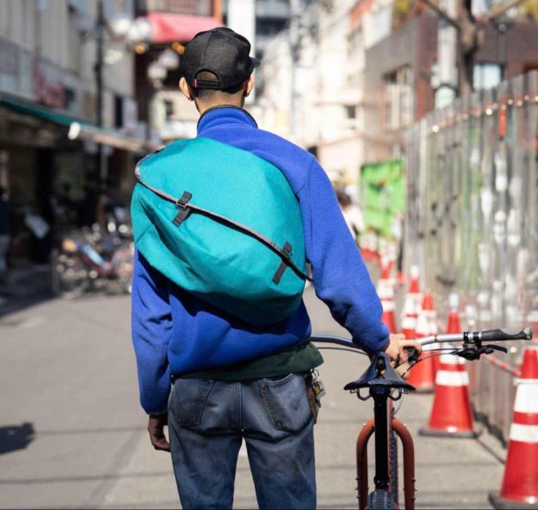 鉄*号様 ブルーラグ メッセンジャーバッグTHE MESSENGER BAG タ