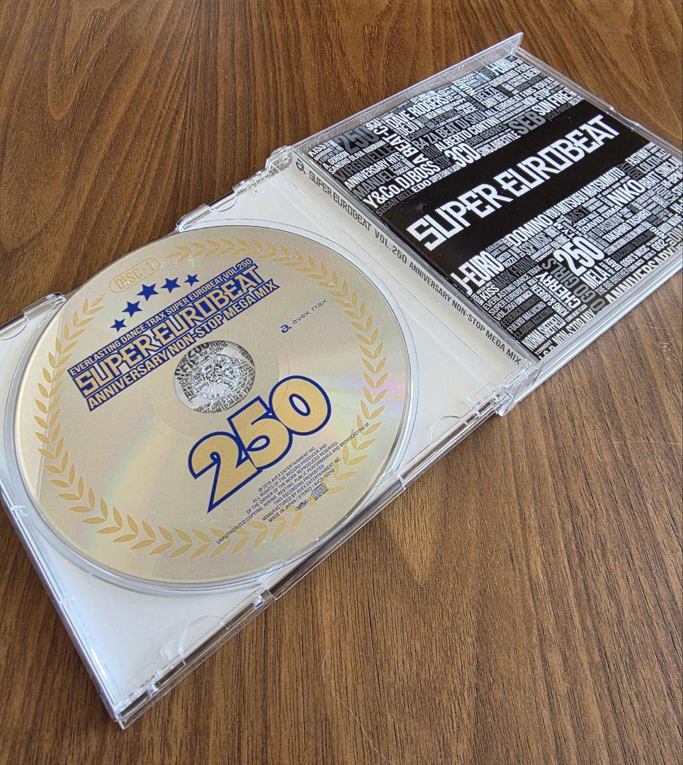 SUPER EUROBEAT 250 初回盤キラキラ仕様 スーパーユーロビート