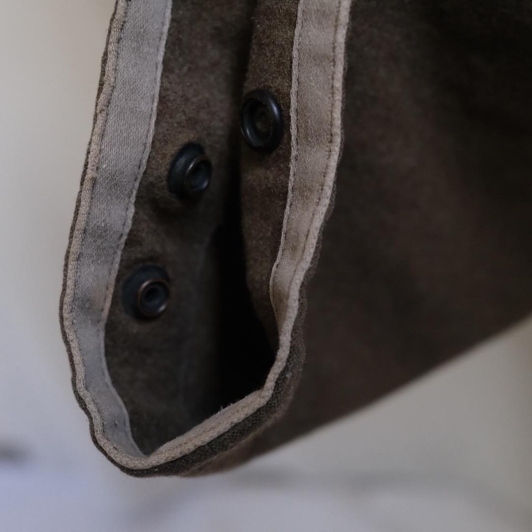 50s 60s　西ドイツ軍　ビンテージ　メランジ　ウール　カーゴ　パンツ　ワーク