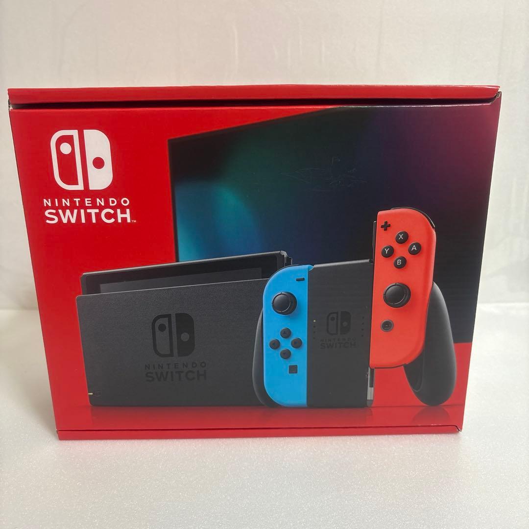 【新品未開封】ニンテンドースイッチ　ネオンカラーSwitch 本体　青赤