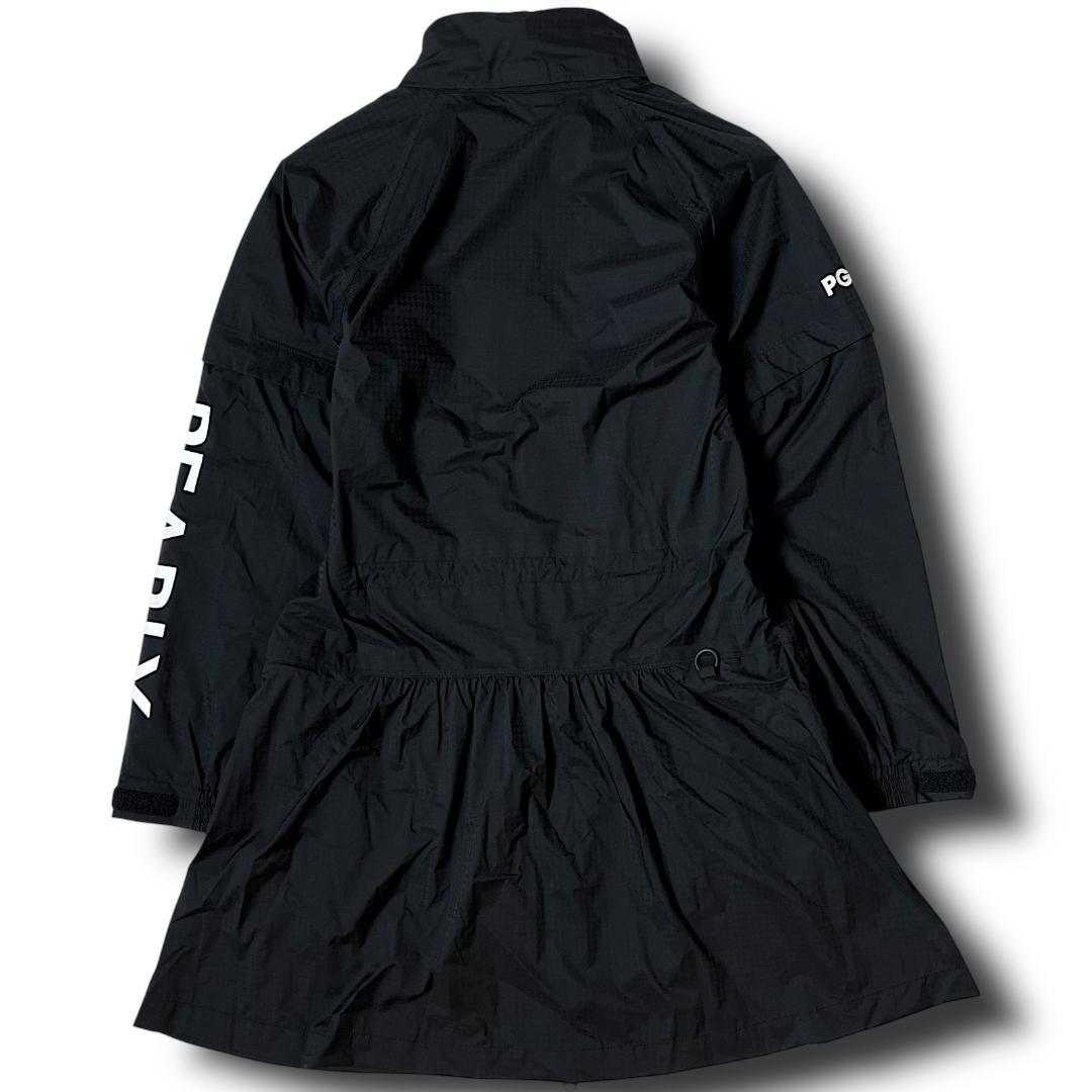 定価46,200円 0 パーリーゲイツ レインジャケット ワンピース ブラック