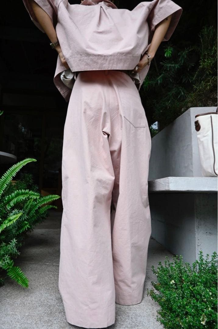 map.／PIPING COTTON TAC PANTS