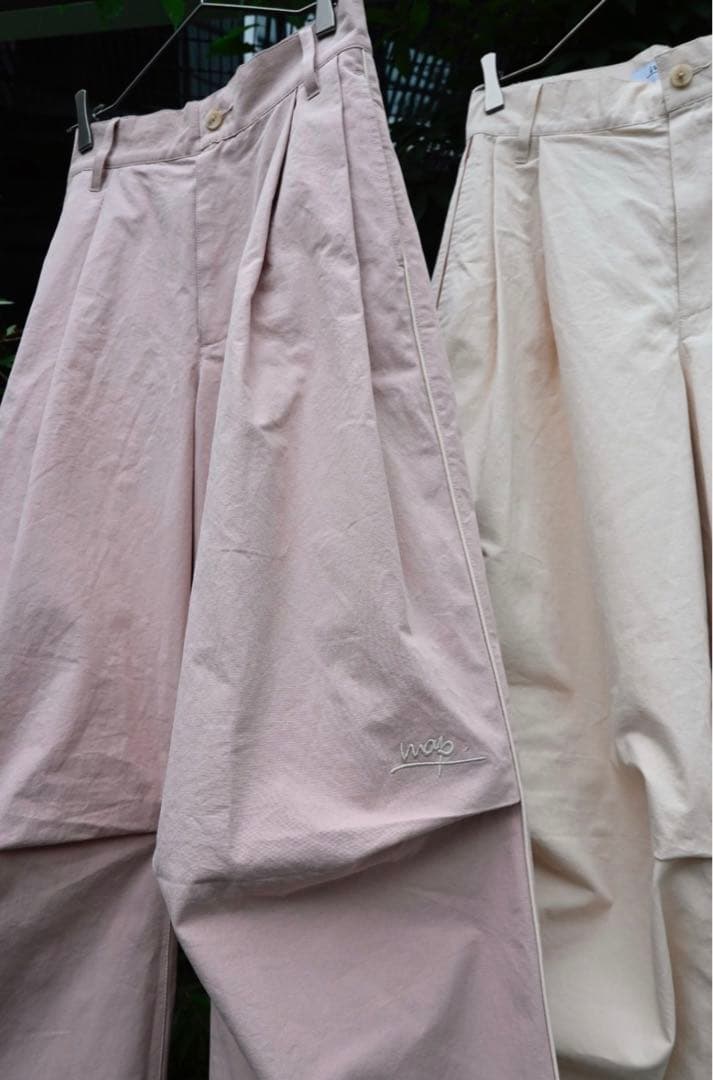 map.／PIPING COTTON TAC PANTS