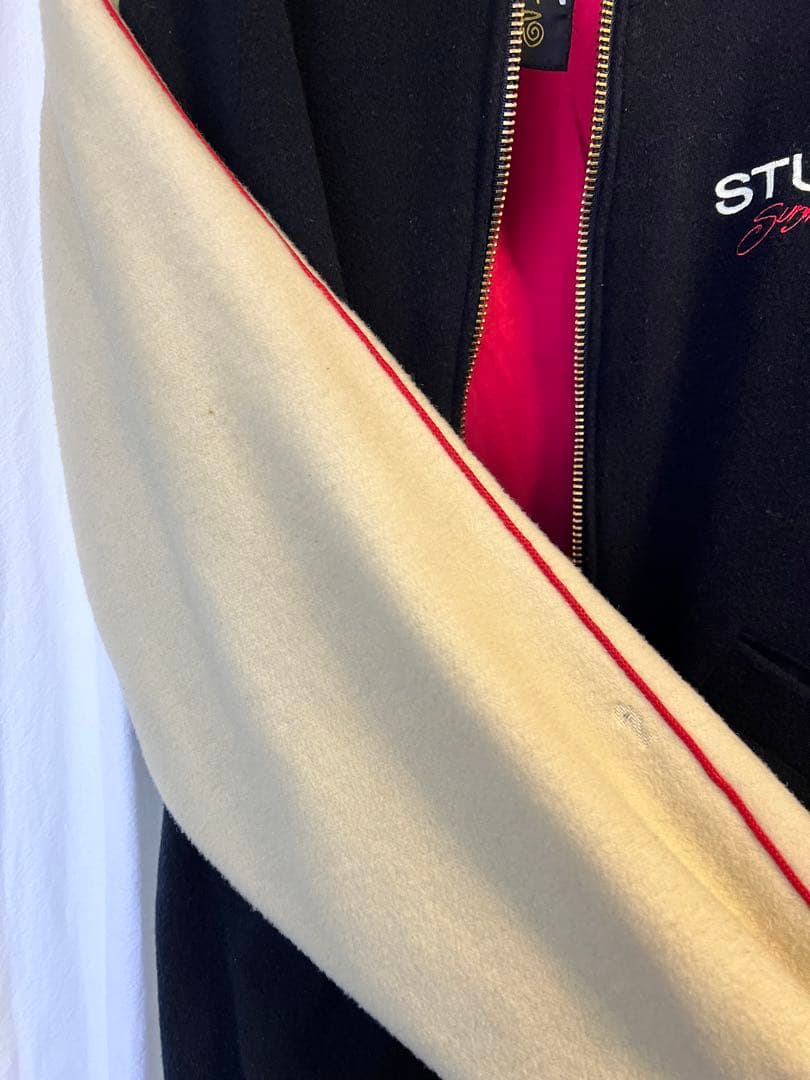 OLDステューシー　STUSSY　スタジャン　1991 サーフィンクラブ レア