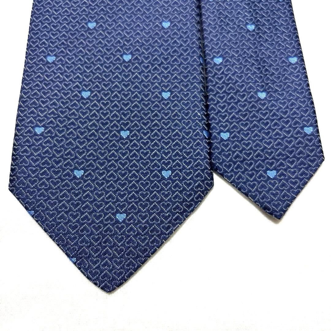 HERMES エルメス　ネクタイ　ハート　ラブ　ダーリン　美品