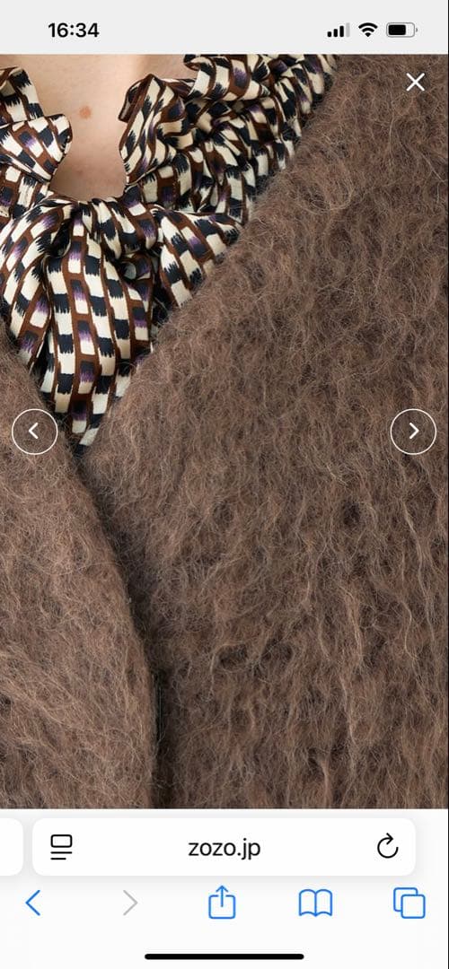 【25AW】今季　Ballsey コート　アウター　シャギー　トゥモローランド