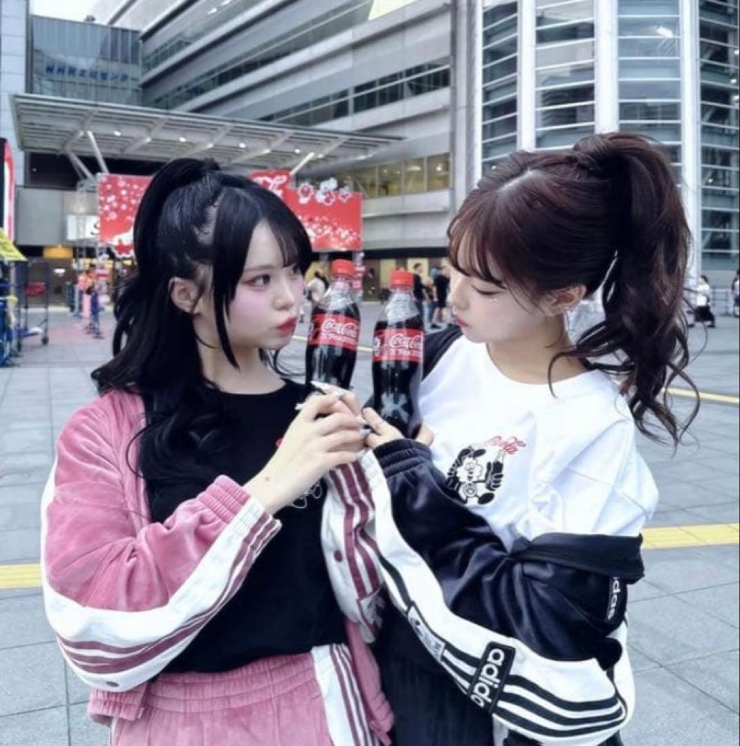 【新品】アディダス adidasアディブレイク ベロア トップス ピンク S