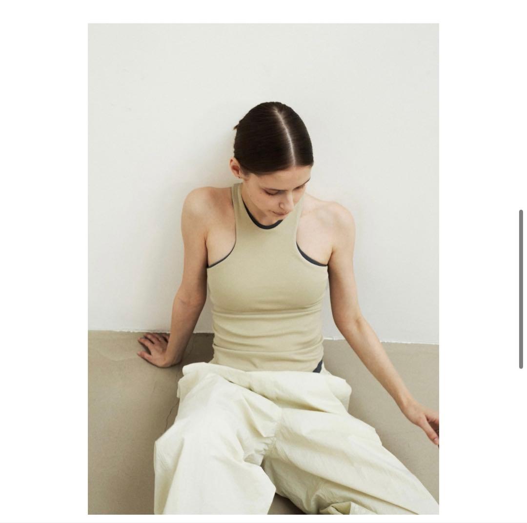 【新品】TODAYFUL Studiodoe コラボ タンクトップ　セージ