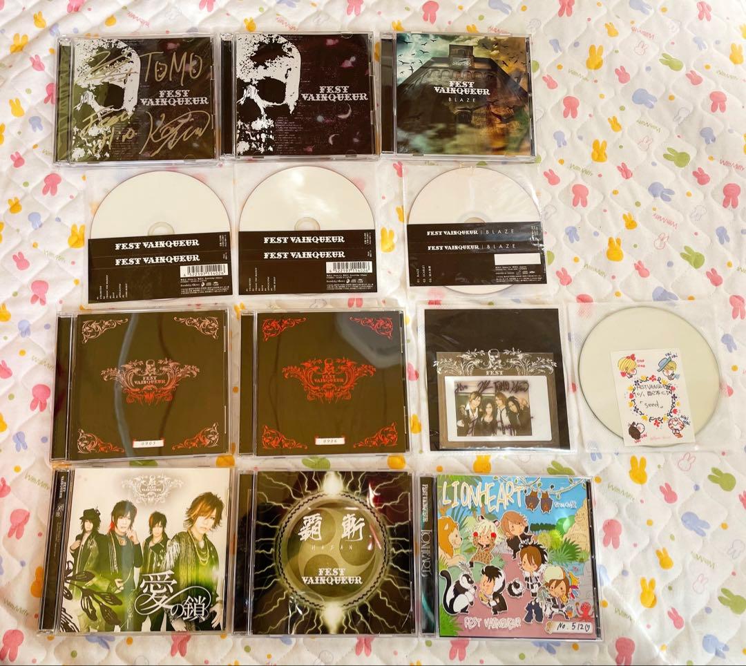 FEST VAINQUEUR CD 配布 チェキ ブロマイド サイン 限定版