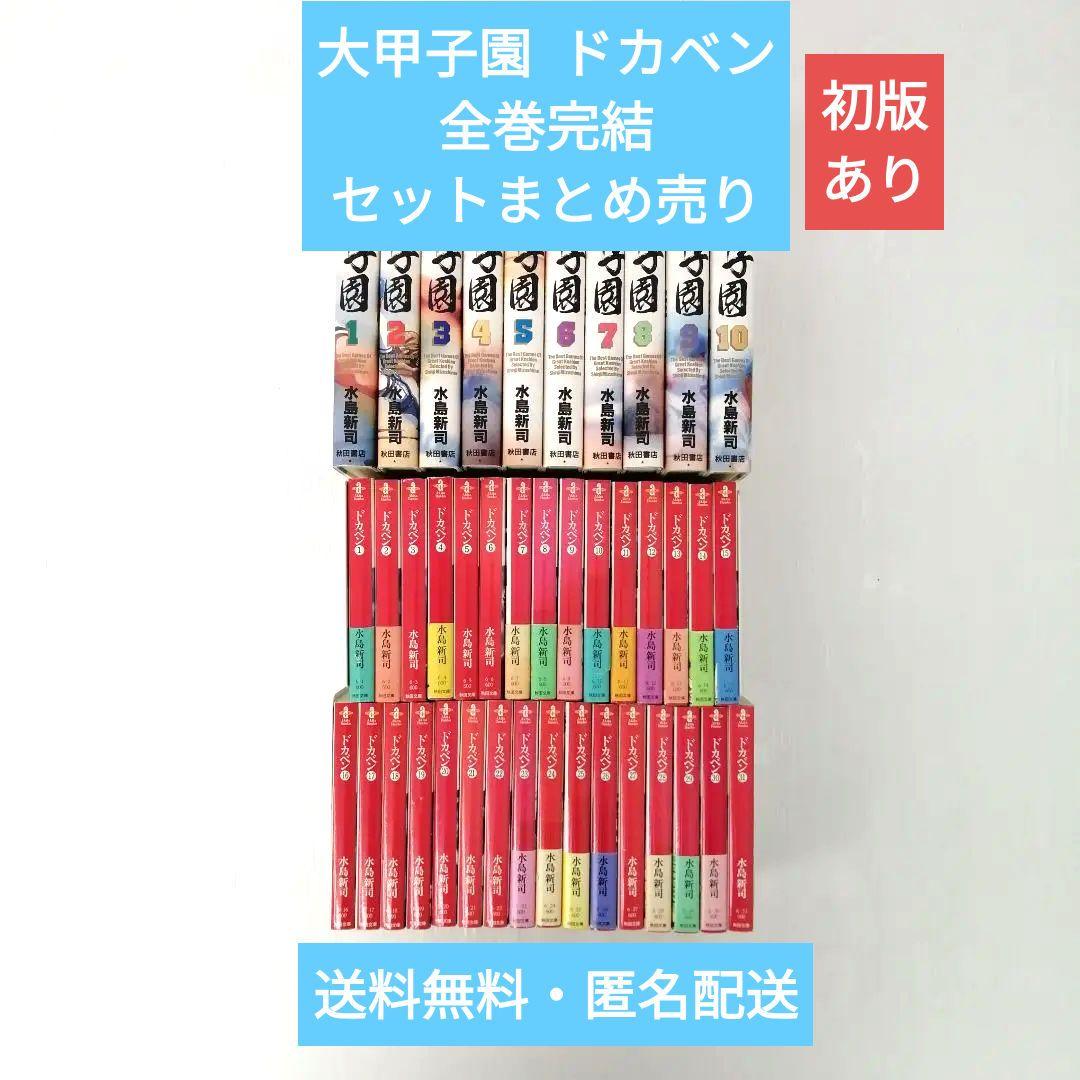大甲子園（豪華版）ドカベン（文庫版）全巻 完結 セット まとめ売り