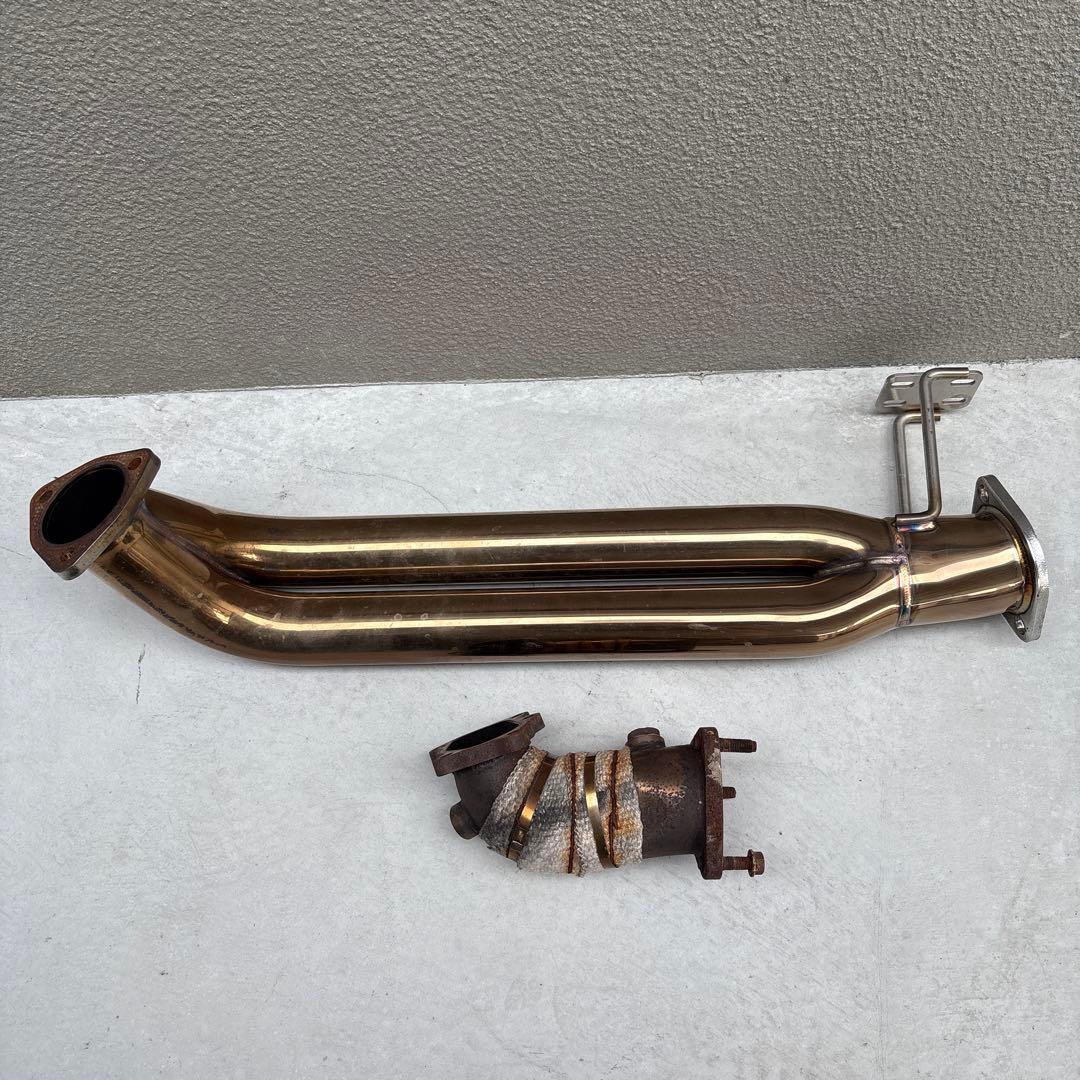 HPI S14 S15 SR20DETフロントパイプ デュアルフロントパイプ