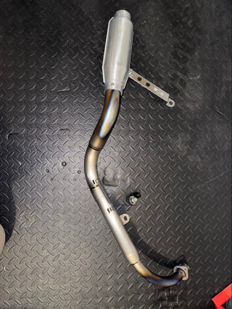 モンキーゴリラ　50 用　モリワキチタンマフラー