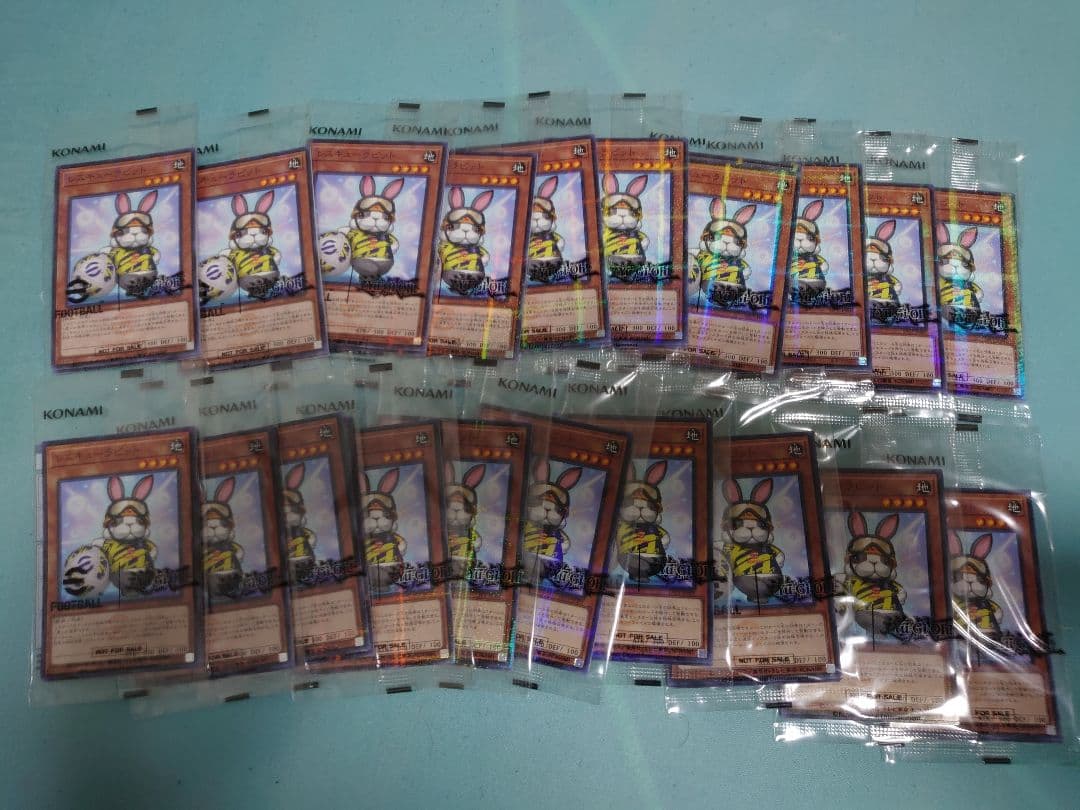 未開封 遊戯王OCG レスキューラビット、ネイマール×20