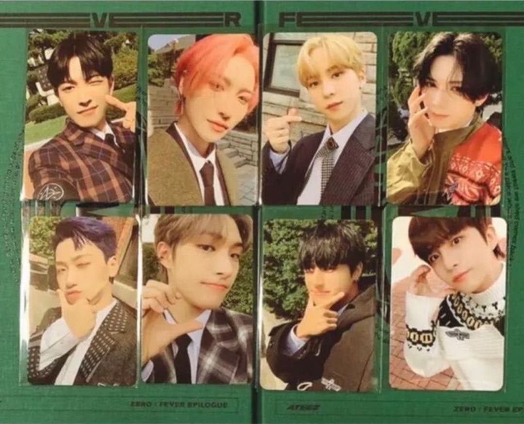 ATEEZ MAKESTAR 2.0ヨントン トレカ 8枚 フルコンプ セット