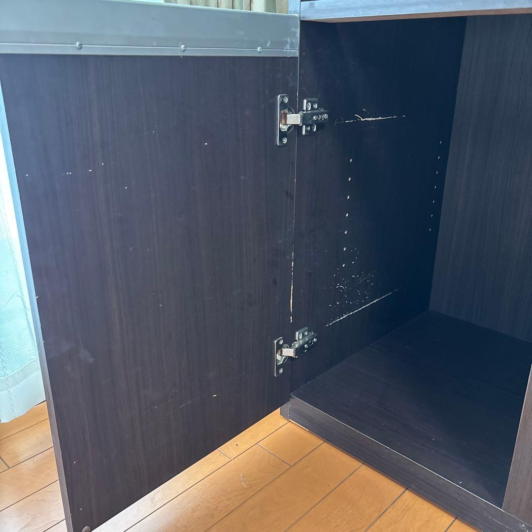 キッチンカウンター キュリー2 120CT DBR ニトリ