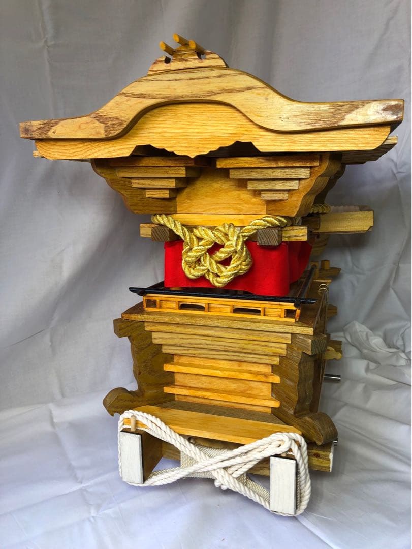 木製　ミニチュアだんじり