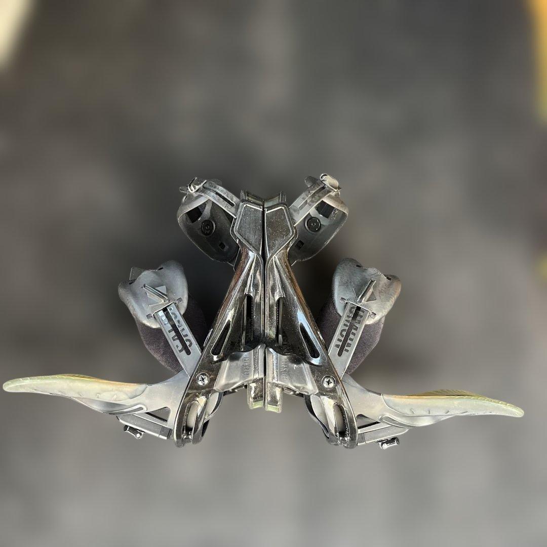 salomon nova スノーボード　ビンディング　ブラック　グリーン　S