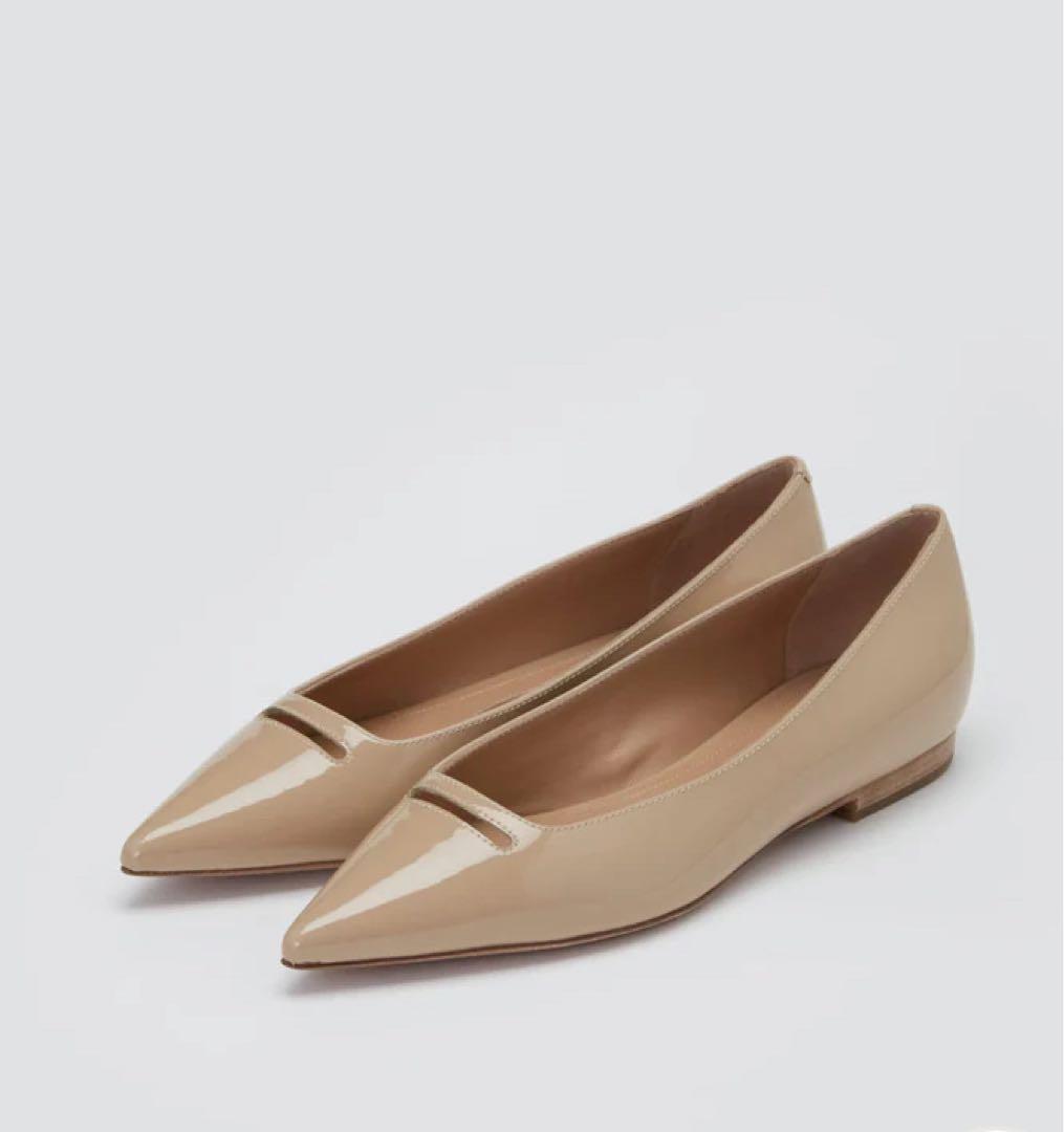 【PELLICO】ANIMA アネッリ エナメル パンプス　23㎝