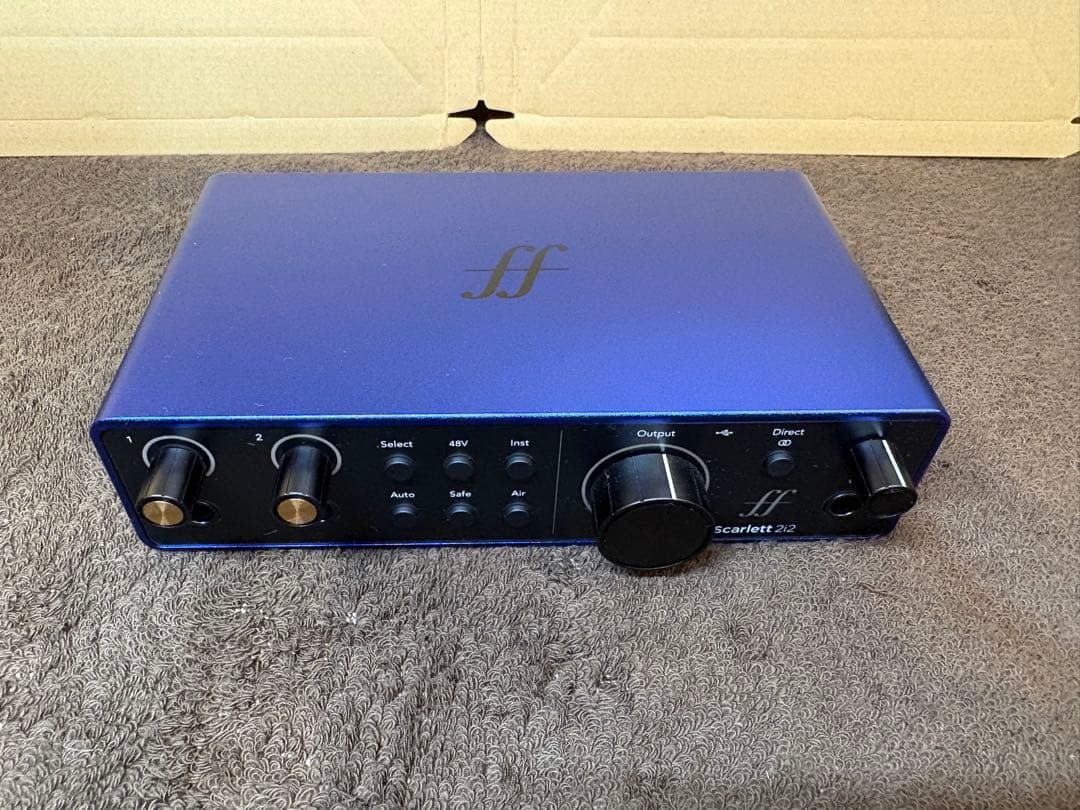 【激レア】Scarlett 2i2 (gen. 4) AnniversaryED