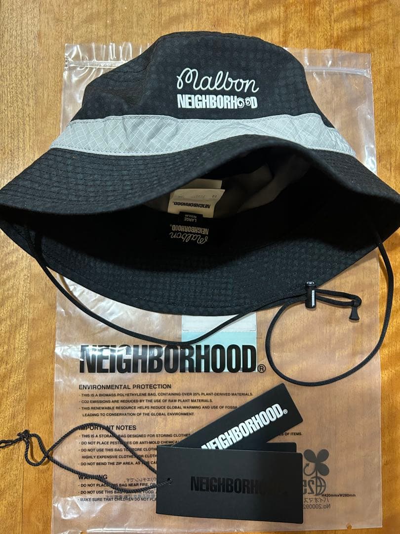 即完売商品　NEIGHBORHOOD × malbon golf バケットハット