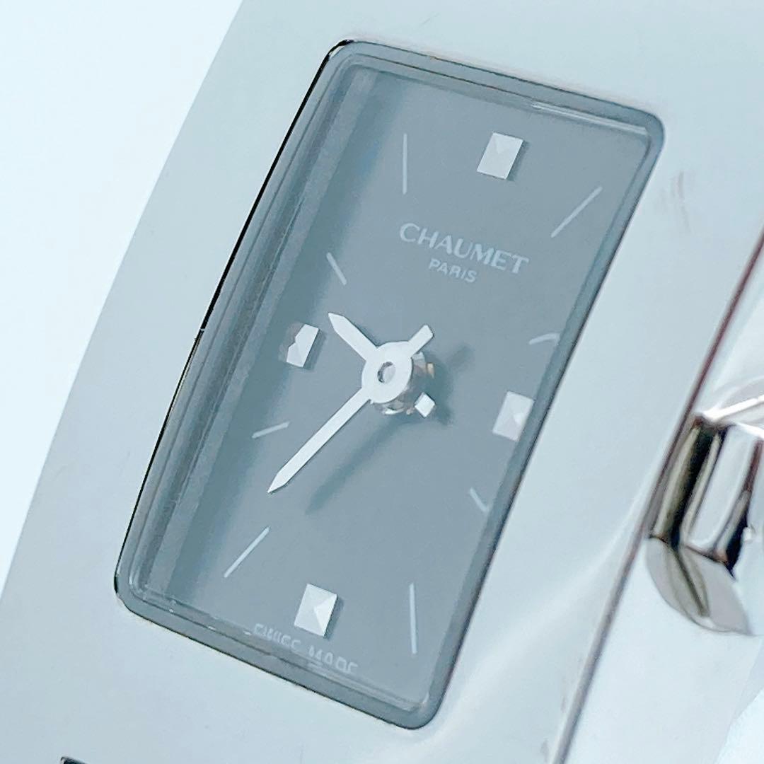 476 CHAUMET ショーメ　スティルドゥショーメ　スクエア　腕時計
