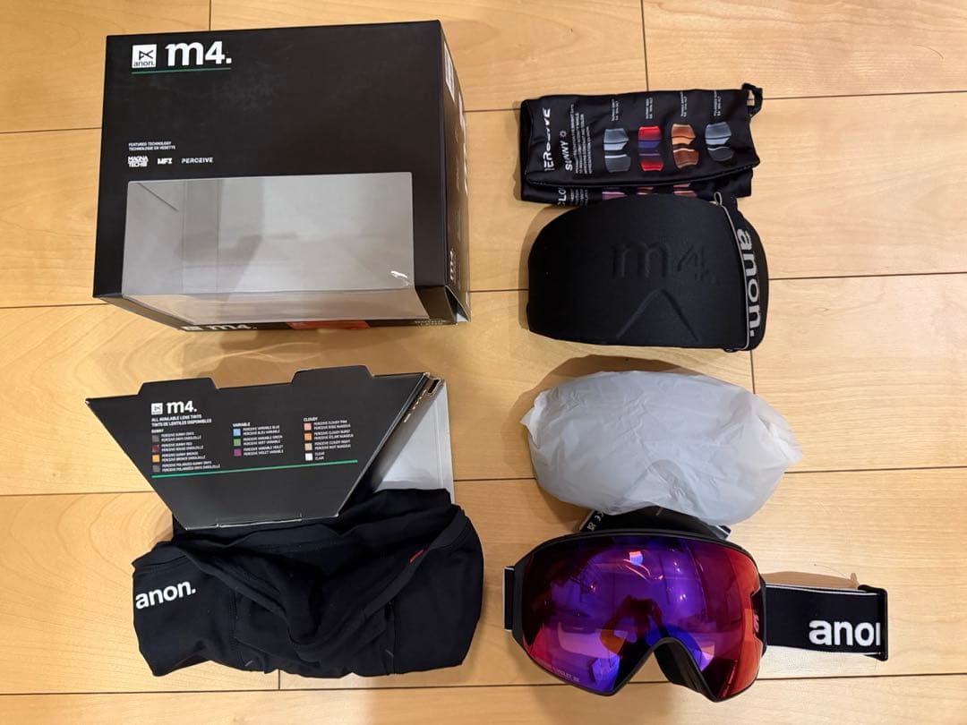 anon m4 low bridge tric 新品未使用 ボーナスレンズMFI