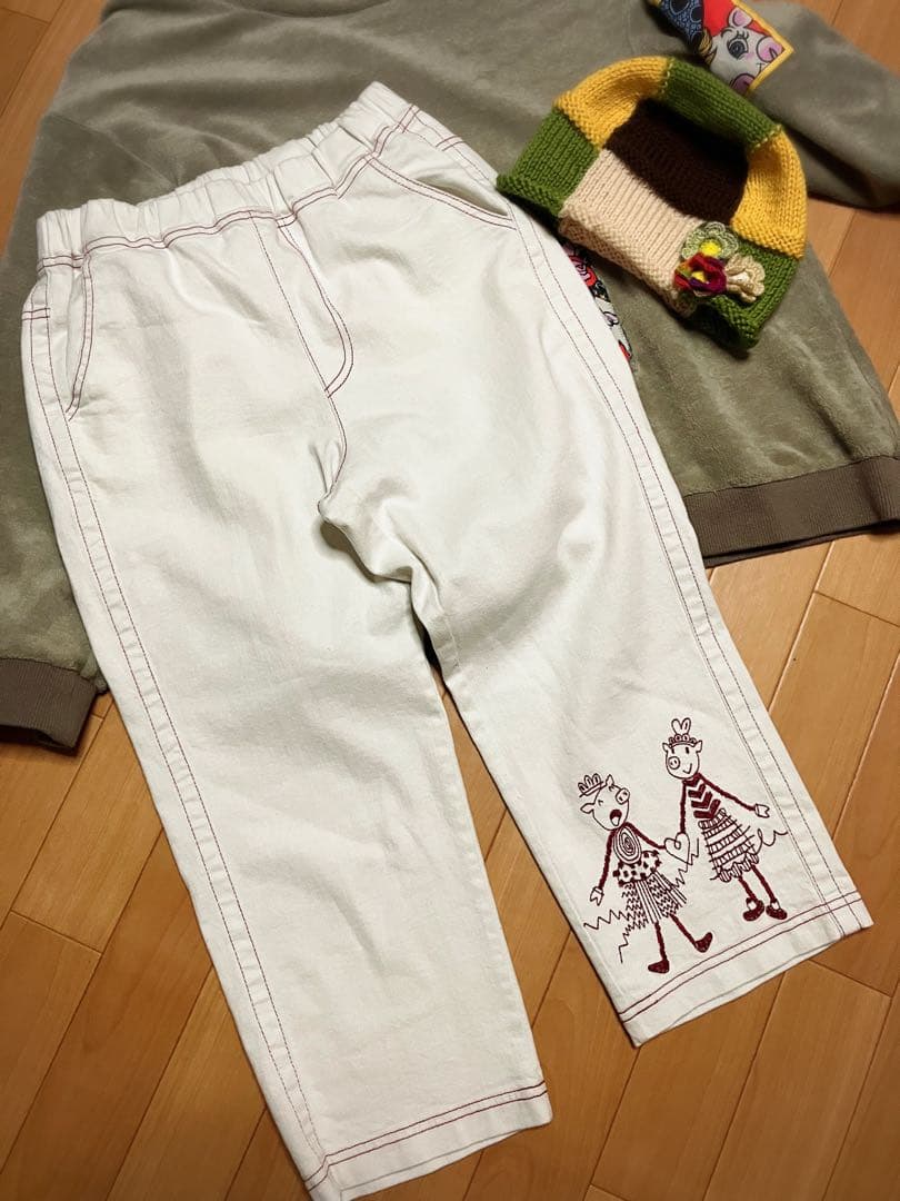 オレボレブラ アルベロベロ 柔らかデニム 美品 刺繍♡