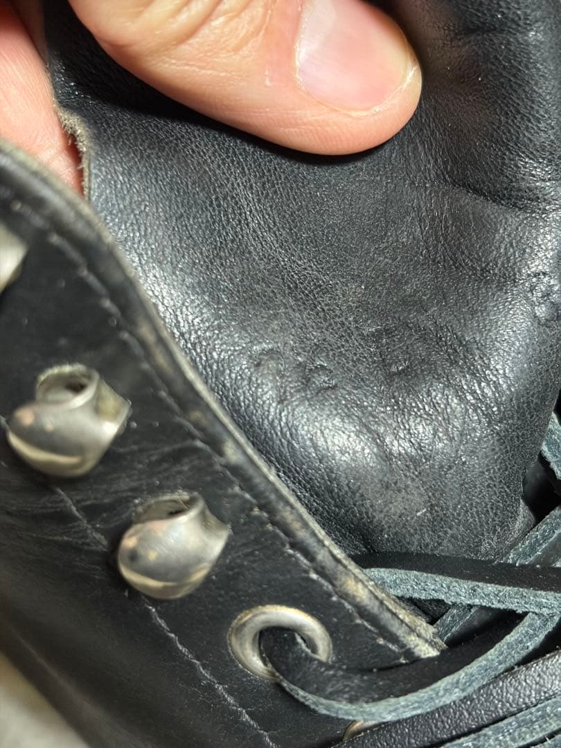 茶芯RED WING 8165 四角犬タグ プレーントゥ25.5㎝