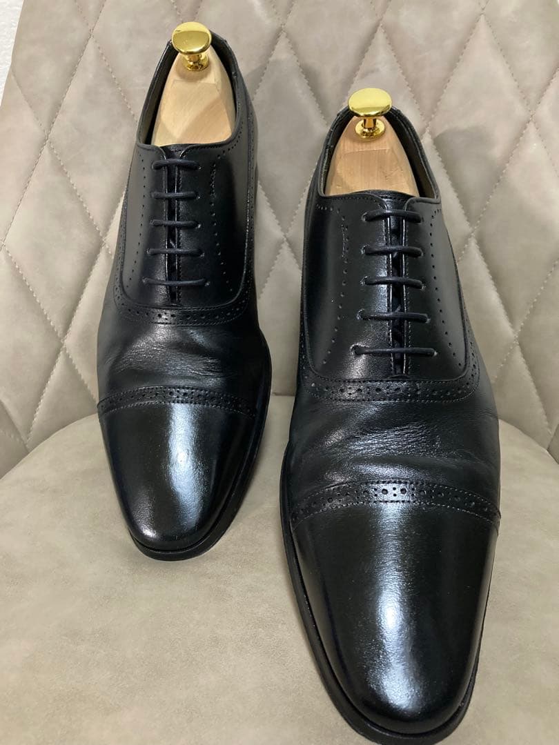 REGAL リーガル　ストレートチップ　黒　25.5cm