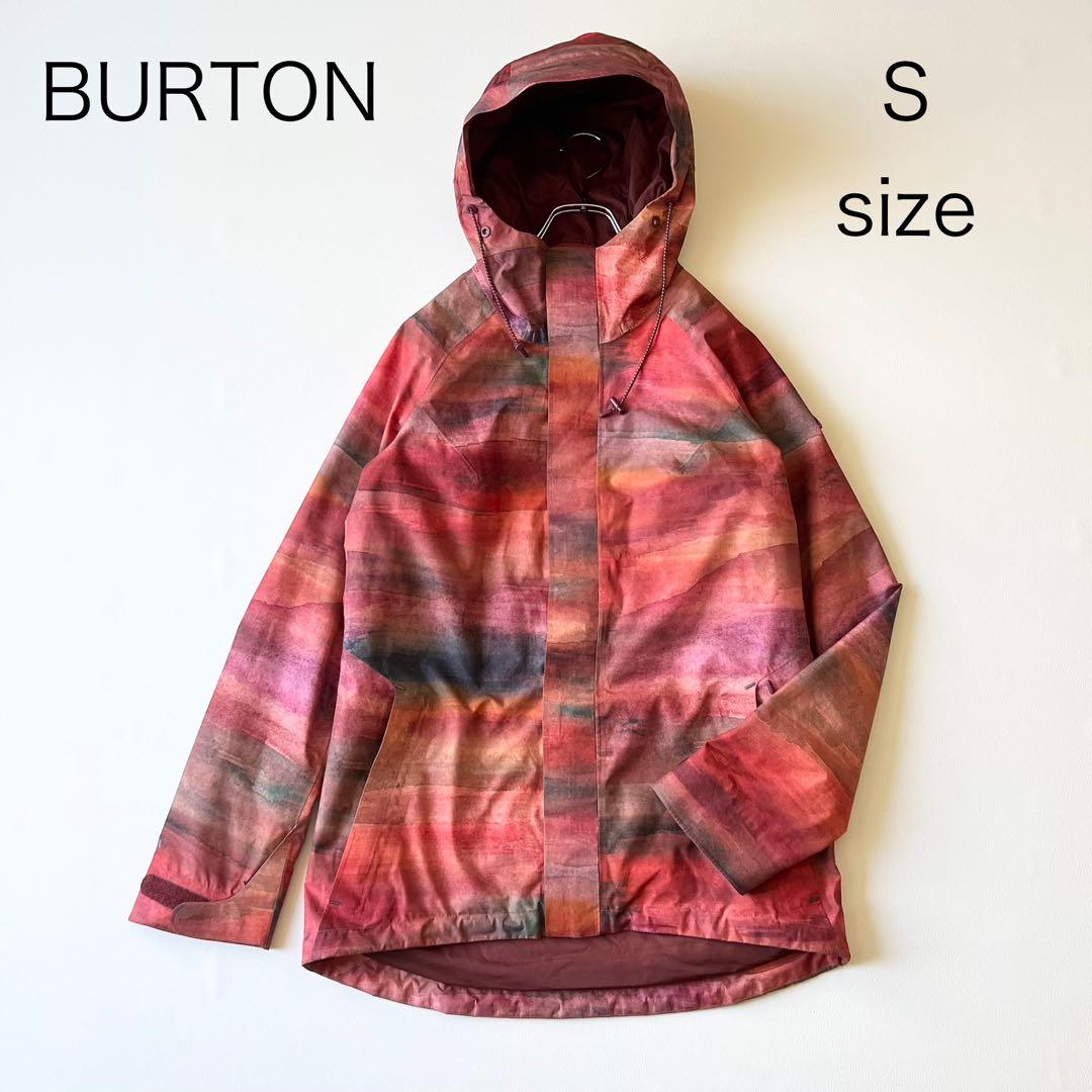 3258【美品】バートン　ジャケット ゴアテックス レディース ボーダー スノボ