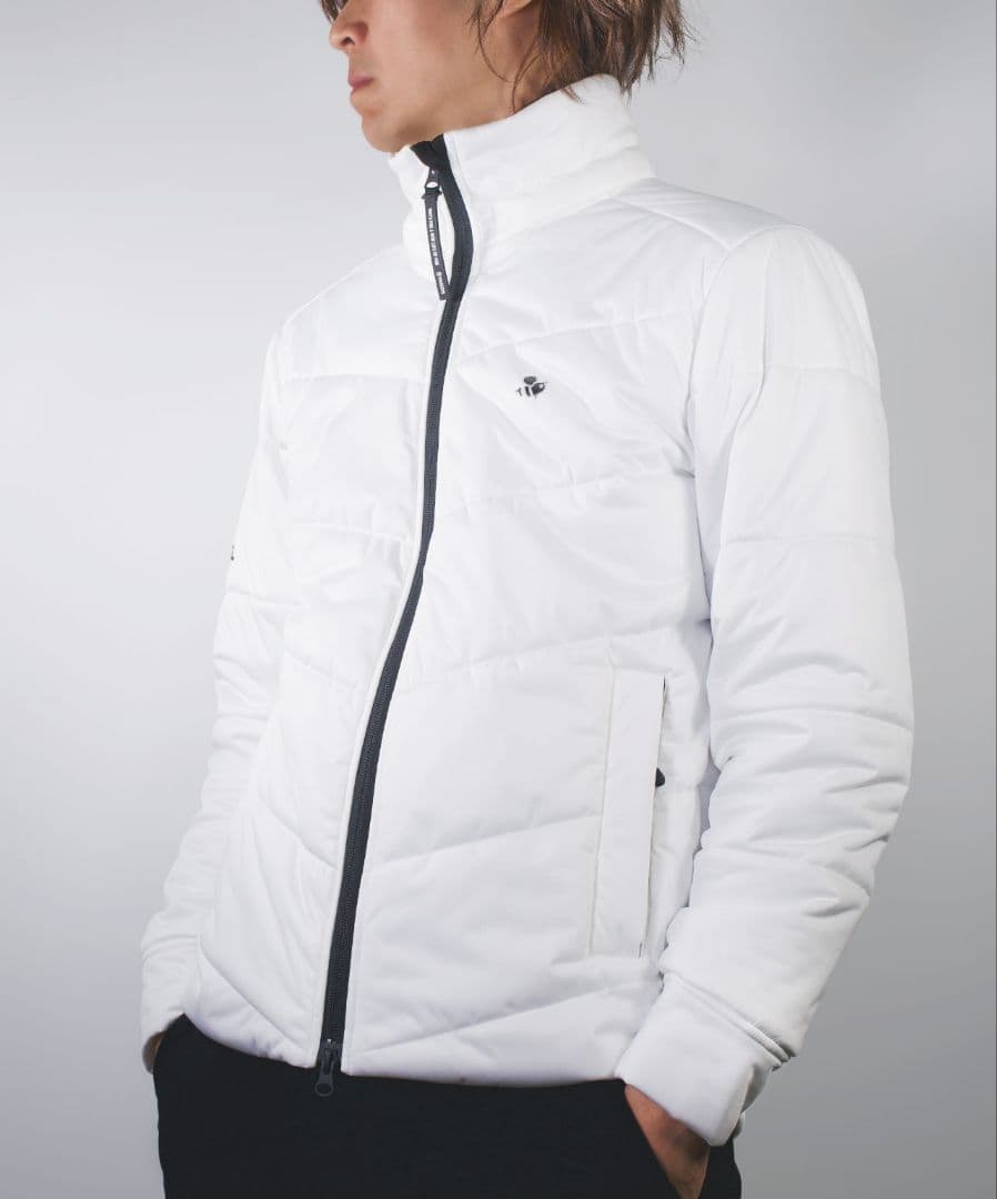 Y*y様 8YARDS ハチヤーズ ホワイト 中綿ビックフーディー L