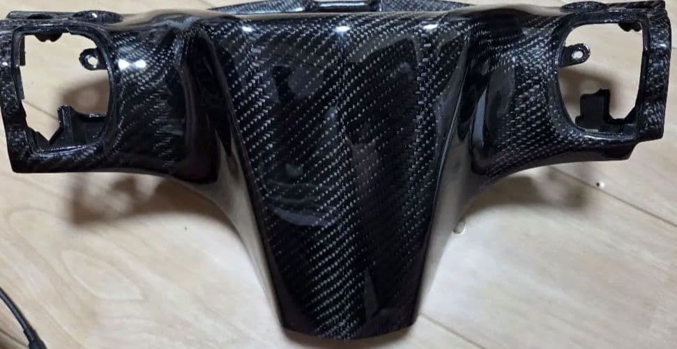 シグナスX5型用メーターカウル本物カーボン交換タイプ