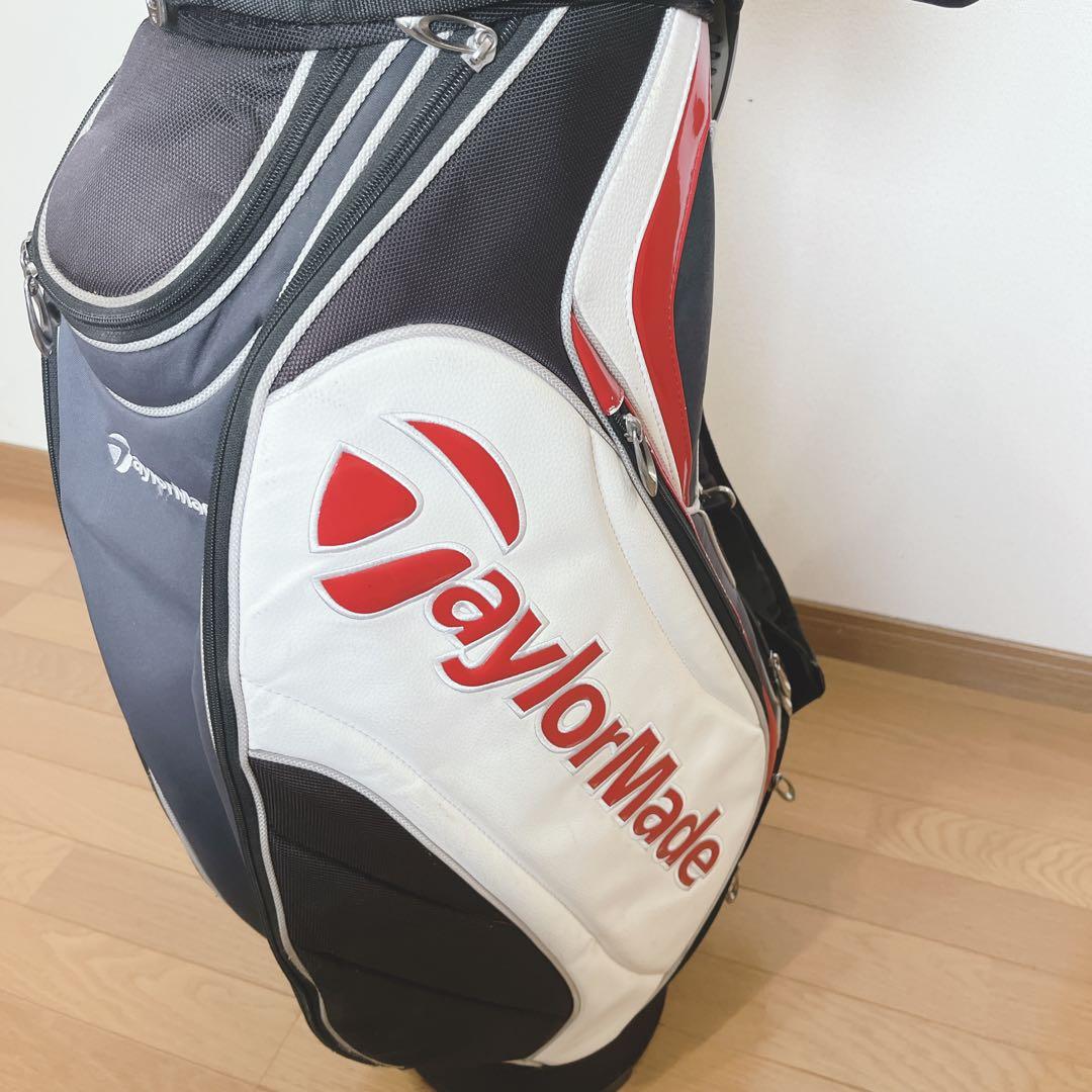 K230 TaylorMade キャディバッグ 赤黒