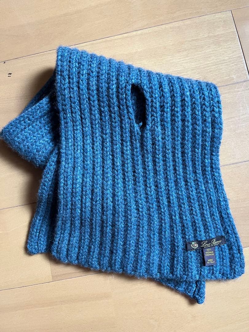 Loro Pianaロロピアーナ　カシミア100%マフラー イタリア製