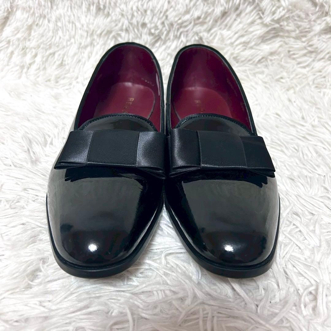 ⭐️未使用級⭐️　リーガル　オペラシューズ　リボン　ドレスシューズ　ブラック