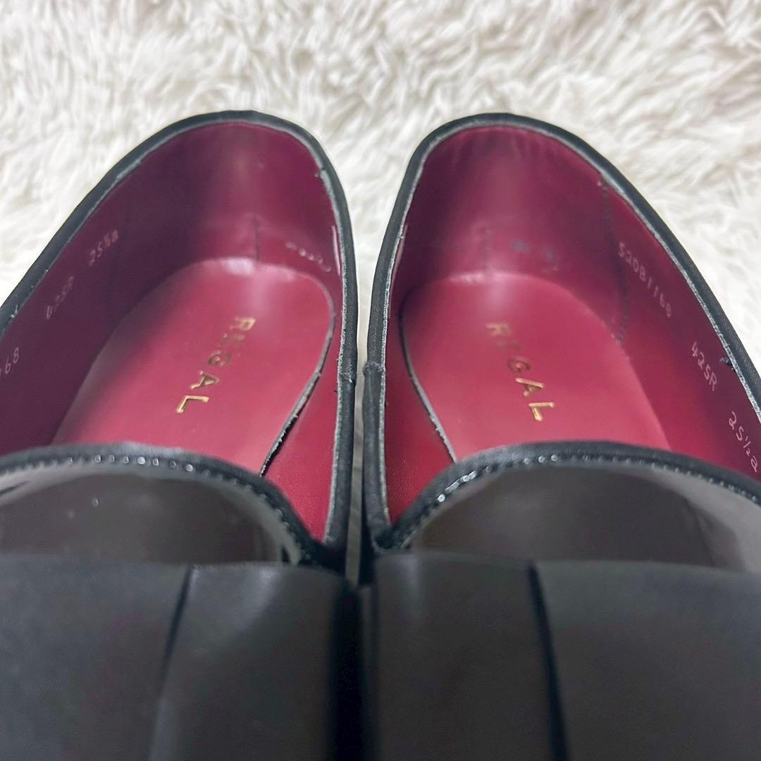 ⭐️未使用級⭐️　リーガル　オペラシューズ　リボン　ドレスシューズ　ブラック