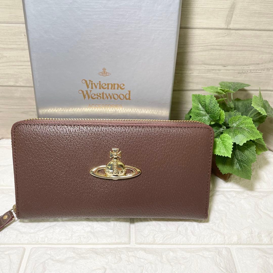 【新品・未使用】ヴィヴィアン・ウエストウッド　長財布ブラウン